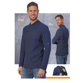 CHEF JACKET BLUE - Mabrook Hotel Supplies
